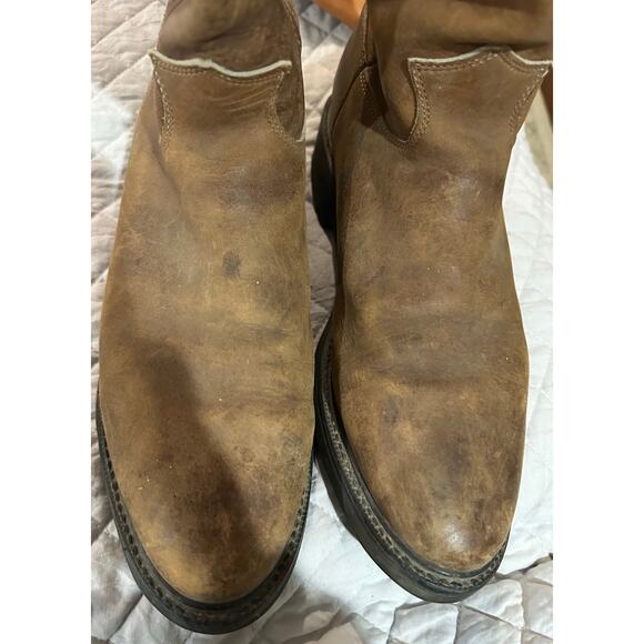 Justin 4760 Men's Brown Round Toe Leather Mid Calf Work Boots
Size 11 - Picture 6 of 10